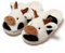 Auirshiky Kuh Hausschuhe Flaumig Damen Cow Slippers Plüsch Pantoffeln Tiere Niedliche Cartoon Hauspantoffeln Winter Kuschelige Warme Mädchen Schuhe Indoor Hausschuhe Plüsch