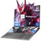 Gaming Laptop Dual Screen Core i7 9750H 9850H, 16'' IPS + 14'' Touch Slim Notebook, 2xDDR4 + 2xNVMe, Gamer PC Backlit KB, Win 11, 16GB DDR4 1TB NVMe