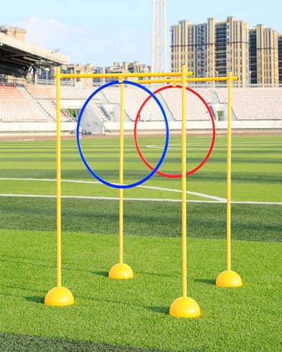 Drohne Hindernisvermeidung Outdoor-Drohnen-Hindernisparcours-Set (2er-Pack), Trainingsringe für Renndrohnen mit Basis, Ausweichübungsset für Quadcopter-Events