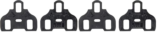 Look Cycle - KEO Spacer - 2 schlanke Spacer-Adapter, die zwischen den Schuh und die Cleats passen - Verhindert Knarrgeräusche - Mit 2 Spacern und 6 Schrauben für eine Schnelle und Einfache Montage
