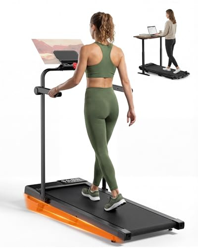 Copant Raceable Tapis Roulant con Inclinazione, 2.5/3.0CV Walking Pad Elettrico Corsi Multi-Runner, Max 136KG,1-6/12KM/h Treadmill Sotto Scrivania con Controllo APP, Adatto Attrezzature High-Tech