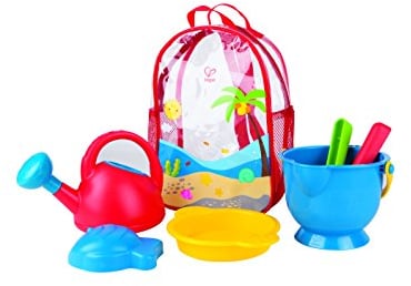 Hape E8178 Strandspielzeug - Strandrucksack Grundausstattung