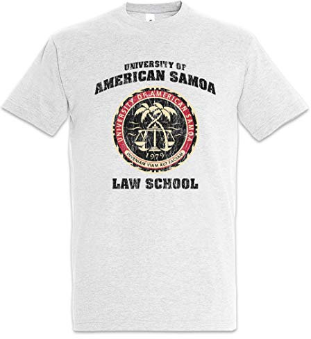Urban Backwoods University of American Samoa Herren T-Shirt Grau Größe XL