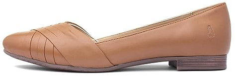 Hush Puppies Women's Marley Platform Ballet Flats, Brown Brown Tan 14 14, 5 UK