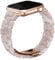 Wongeto Straps Compatible with Apple Watch Band 38mm 40mm 41mm Series 8/7/6/SE/5/4/3/2/1 Women Men, Fashion Resin iWatch Replacement Wristband Strap (Flower Pink, 38/40/41mm)