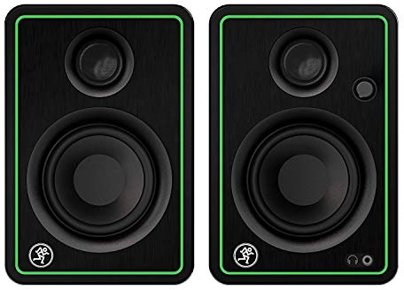 Mackie CR-X Series, 3.5-Inch Multimedia Monitors with Professional Studio-Quality Sound and Bluetooth - Pair (CR3-XBT)