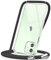 CAROKI Crossbody Case for iPhone 12 Mini, Necklace Mobile Phone Cover with Cord Strap,Clear Transparent TPU Soft iPhone 12 Mini Cover Holder with Neck Cord Lanyard Strap-Black