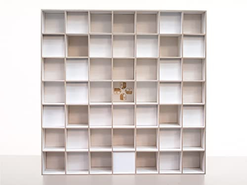 Adelsklang QR-49 PRO Akustik Diffusor, White, Made in Germany, Professionelles Raumakustik Panel