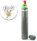 Bombola del gas con riduttore MIX Argon (82%)+CO2; 10 litri; 2,3 m³; gas per saldatura MIG/MAG WIG