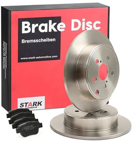 STARK Bremsen Set Hinten 280,0mm Bremsscheiben und Beläge Komplett Kompatibel mit TOYOTA AVENSIS Kombi T25 AVENSIS T25 AVENSIS Stufenheck T25
