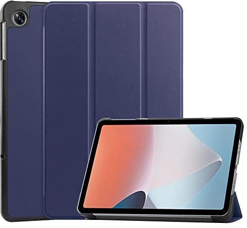 Lobwerk Funda para Oppo Pad Air de 10,4 pulgadas, con función atril y función de apagado automático, color azul