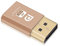 DP Adapter f黵 virtuelle Anzeige Displayport-Dummy-Stecker Headless Ghost Emulator1080p- 2560x1600p @ 60Hz -1Pack