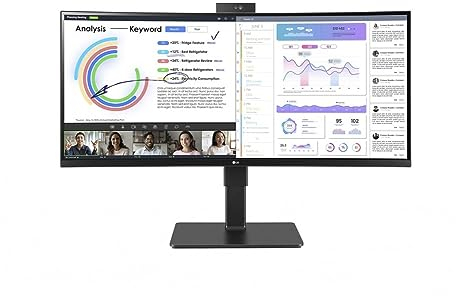 Monitor Curvo LG 34BQ77QC-B 34 IPS UltraWide Dual Quad HD 60Hz Negro