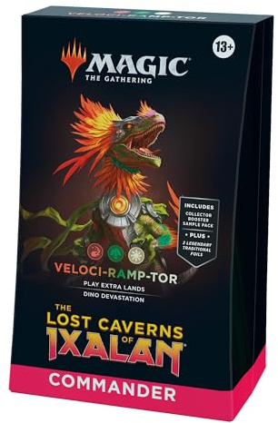Magic: The Gathering Die verlorenen Höhlen von Ixalan Commander-Deck – Veloci-Ramp-Tor (Englische Version)