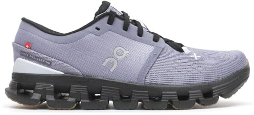 On Damen Cloud X 4 Sneaker, Feather Black, 41 EU