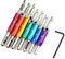 8 unids autocentrante de bisagra broca de tornillo de núcleo perforadora con vástago para puertas de madera armarios para brocas de bisagra