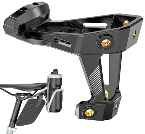 Rear Seat Hydration Holder - Duall Water Bottle Cage Mount, Bottle Cage Attachment Bracket | Multi Purpose Bottle Cage Holder, Flexible Secure And Easy To Use Mount For Luggage And Tires