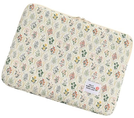 Laptophülle, Laptophülle für Damen,14-Zoll-Laptop-Hülle Tragetasche niedlich - Multifunktionale Organizer-Laptop-Hülle für den Innen- und Außenbereich für Arbeit und Geschäftsreisen