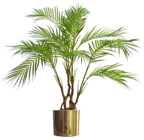 Botanik Realistic Potted Artificial Palm and Tropical Trees - Ready to Display