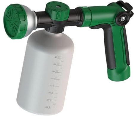 Feeder Spray Garden with 500ml Bottle, Finger Control Lawn Yard Feeder Hose End Sprayer, Watering Plants Hose End Liquid Soap Sprayer, Hose Nozzle Sprayer Garden, Hose Attachment Spray Nozzles