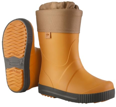 DUNLOP Puddle Jumper fur lined - gefütterte Winterstiefel für Kinder, Jungen, Mädchen - Größe 25–35