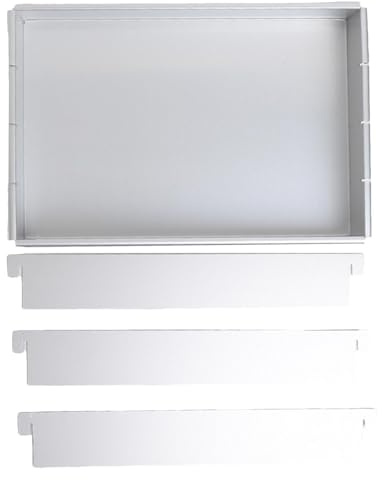 Poux de gâteau à cuisson - casseroles à gâteaux ronds antiadhésifs, différentes tailles | Acier en carbone durable, voire distribution de chaleur applicable à la plupart des situations, parfait pour l