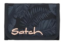 Satch Geldbeutel Midnight Jungle - Blau | Für Jungen und Mädchen mit Sichtfenster, Münzfach und Geldscheinfach für eine übersichtliche Aufbewahrung