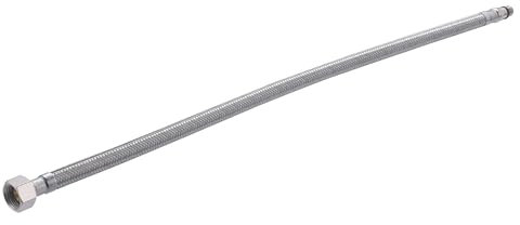 Flexible inox pour robinetterie mâle 10x100 - femelle 12x17 passage intérieur 8 mm - longueur 50cm NOYON & THIEBAULT