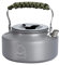 Lightweight Aluminium Camping and Fishing Kettle - CarpLife Products - Fishing Kettle - Camo Paracord Handle 1.1L Capacity - Hand Finished (Green Handle)