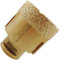 SHDIATOOL Forets Diamant 50mm Brasé Sous Vide et Trépans avec Filetage M14 pour Perçage à sec en Porcelaine Carrelage Granit Marbre