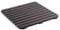 Inbagno Pedana Tappeto Doccia Antiscivolo 55x55 Quadrata in plastica Effetto Legno (Marrone)