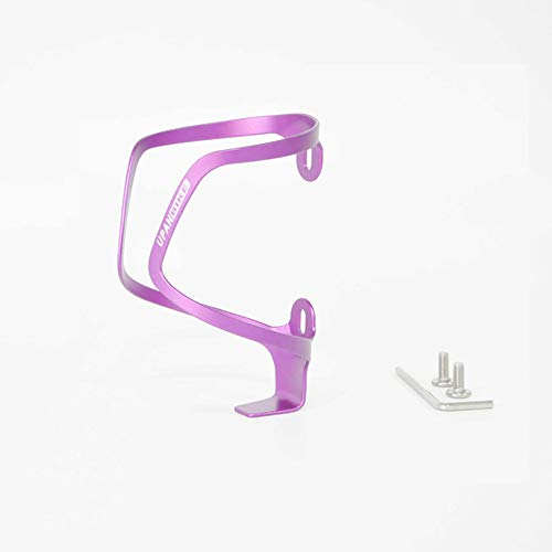 UPANBIKE Bicycle Bottle Cage Aluminum Alloy Ultralight Drinking Bottle Holder Cup Holder for MTB Road Bike,Purple