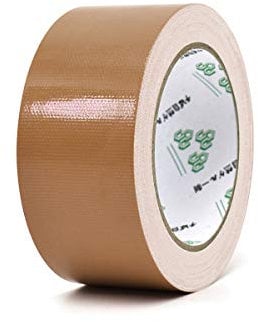 2cmx10m Duct Tape Waterproof Tape Heavy Duty Extra Strong Adhesive Tape for Carpet Edge Fixation Sealing Leak Repair Packing Book Binding Indoor/Outdoor