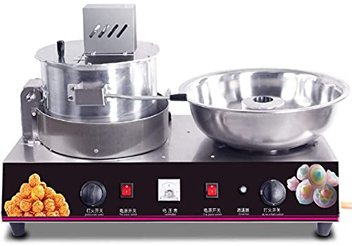 Spherical Popcorn Machine Marshmallow All-In-One Machine, Commercial Gas Automatic Marshmallow Machine Heating Gas Marshmallow Machine