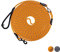 Floxik Schleppleine für Hunde | 5m, 10m, 15m, 20m orange | reflektierende Tauleine mit Abnehmbarer Handschlaufe | auch optimal als Trainingsleine für Welpen geeignet