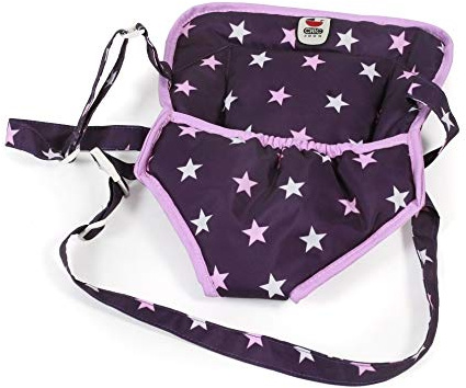 Bayer Chic 2000 782-71 Puppentragegurt für Baby-Puppen, Puppentrage, Puppenzubehör, lila