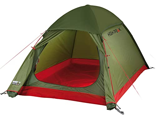 High Peak Kingfisher 2 LW Zelt oliv/rot