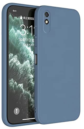 Topme Handyhülle Hülle Fur Redmi 9A / Redmi 9AT (6.53 Inches) Case Schutzhülle, Hautschutz Aus TPU Silikonhülle - Lavendelgrau