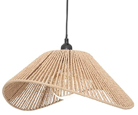 Hängelampe „Myha“, Seil, Durchmesser 45 cm