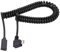 NFHK Stretch Coiled USB-C Keyboard Mouse Cable for Gaming Keyboard Micro USB Male to Type-C Female Extension Cable Power & Data