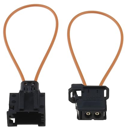 eMagTech 1 Set Most Lichtwellenleiter Schleifen Verbinder Bypass Stecker & Buchse Adapter Diagnosegerät Werkzeug für Automobile Radio und Audio Navigationssysteme