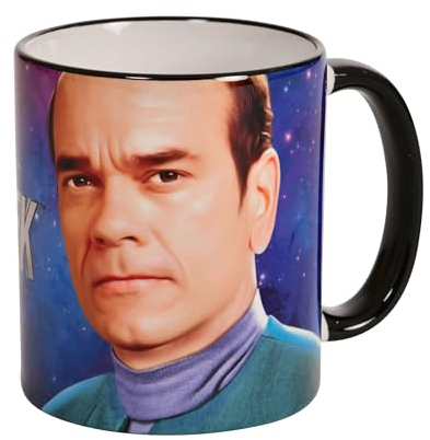 Elbenwald Star Trek Tasse mit The Doctor Motiv Rundumdruck Keramik 320 ml mehrfarbig