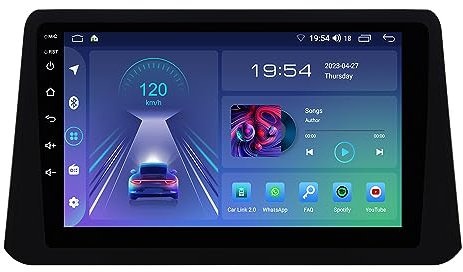 Autoradio für Opel Mokka 1 2012-2016/Buick Encore 2013-2015, Android 14 2+64GB Carplay Android Auto, 9 Zoll Touch Display mit Bluetooth, WiFi, GPS Navigation, EQ DSP, Dual USB, Lenkradsteuerung