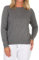 ONLY Damen Onllesly Kings L/S KNT Noos Pullover 15170427,Chocolate Torte/Detail:w. Melange,S