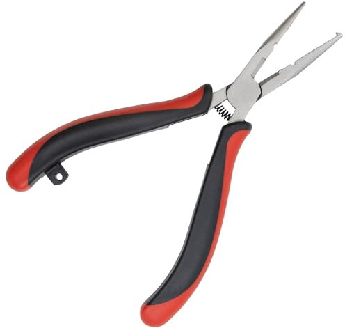 Pro Tackle Mini Split Ring Pliers - Hochwertige Sprengringzange mit rutschfestem Griff