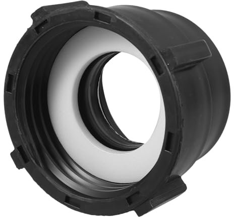 FUNOMOCYA IBC Tankadapter Mit Feingewinde Für Behälterwassertanks Kunststoffanschluss Für Gartenbewässerung Und Öltransferzubehör Mit Dichtungsgummiring
