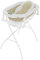 Primabobo Baignoire pliable pour bébé de 0 à 36 mois, grande, avec siège de bain, pour bébé de 0 à 36 mois, beige de qualité supérieure (structure, siège de bain, thermomètre)