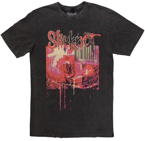 Slipknot The End So Far Barcode Limited Edition 999 Only Premium Wash T Shirt L Charcoal