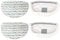 LVXBHZQD Steam Mop Pads ，Compatible for Bissell PowerFresh， 1806 1940 1544 1440 Series Replacement Part Model #5938#203-2633(2SET)
