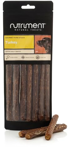Natural Treats Gourmet Pure Turkey Sticks (5pcs) Long Lasting Dog Treats